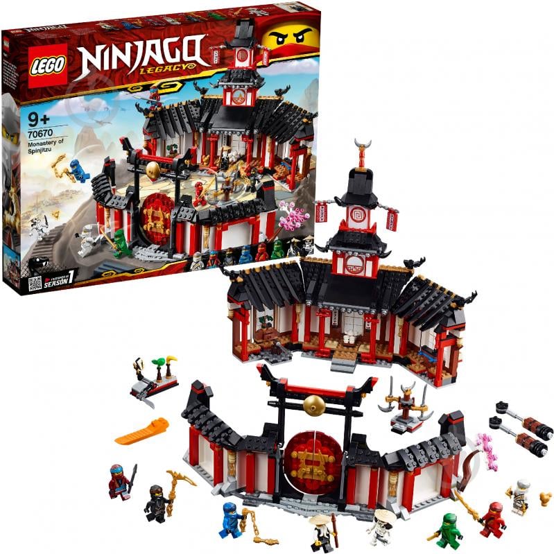 Конструктор LEGO Ninjago Монастырь Кружитцу 70670 - фото 2