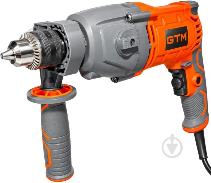 Дрель ударная GTM DI20/1200DS - фото 1