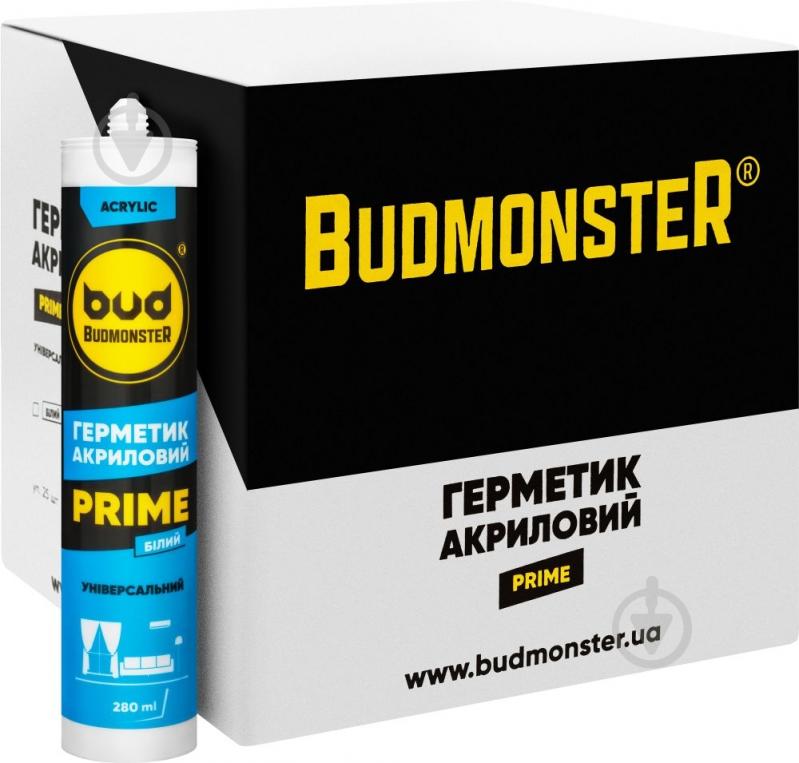 Герметик акриловий Budmonster білий 280 мл - фото 3
