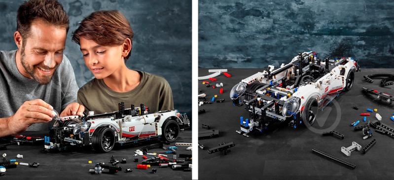 Конструктор LEGO Technic Porsche 911 RSR 42096 - фото 27