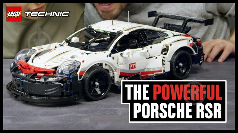 Конструктор LEGO Technic Porsche 911 RSR 42096 - фото 25