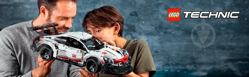 Конструктор LEGO Technic Porsche 911 RSR 42096 - фото 26