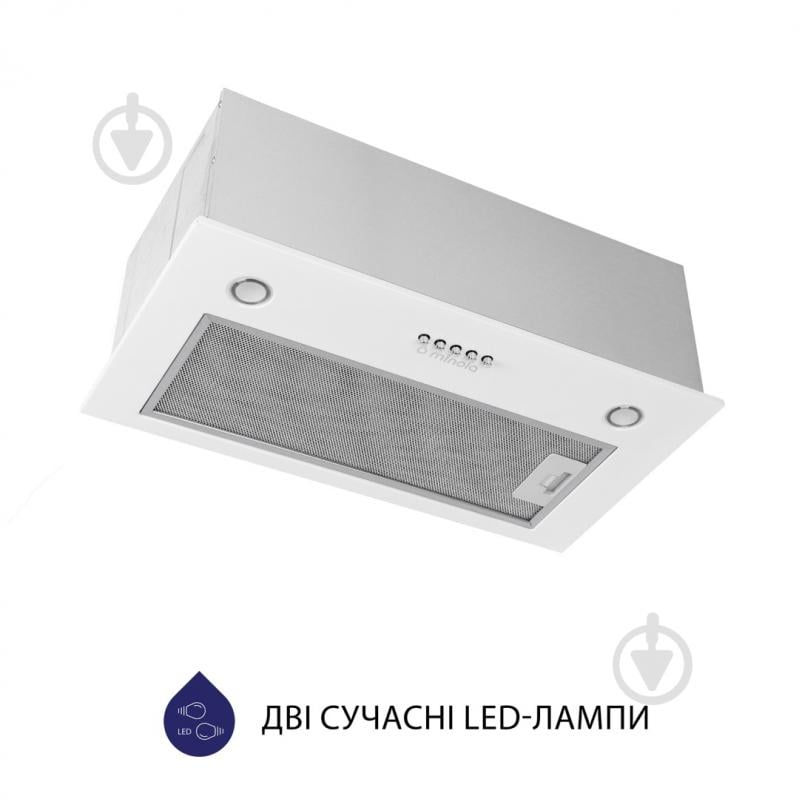 Вытяжка Minola HBI 5227 WH 700 LED полновстраиваемая - фото 2