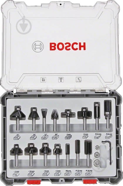 Набор фрез Bosch 8мм 2607017472 - фото 2