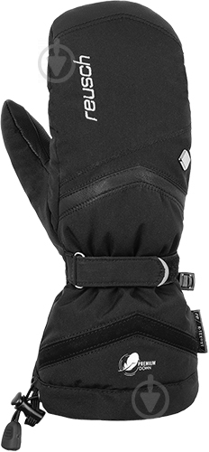 Варежки Reusch Naria R-TEX® XT Mitten 4931553-7702 р. 7 черно-серый - фото 1