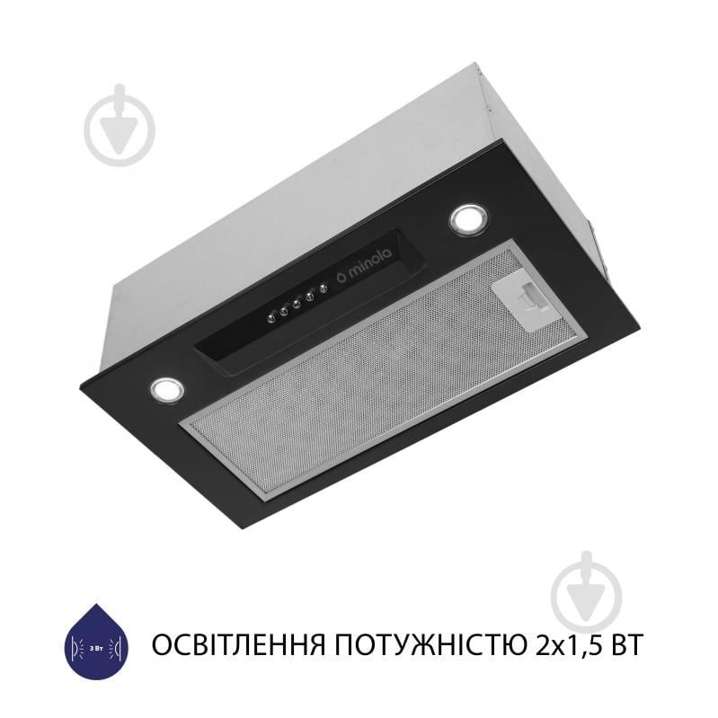 Витяжка Minola HBI 5324 BL 800 LED повновбудовувана - фото 5