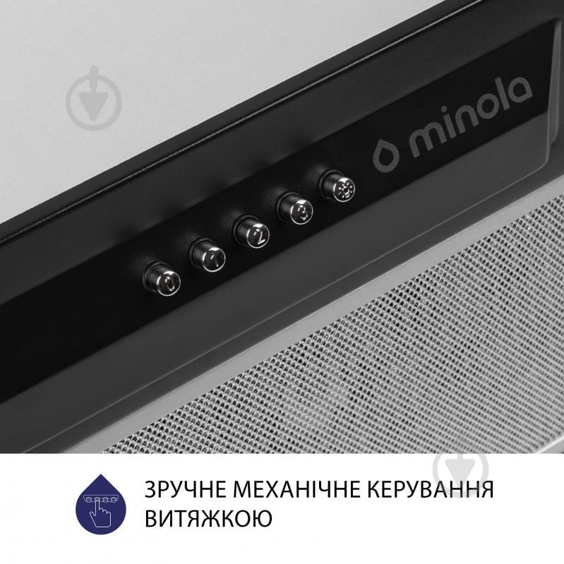 Витяжка Minola HBI 5324 BL 800 LED повновбудовувана - фото 7