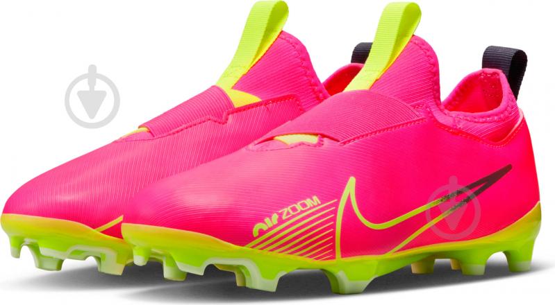 Бутсы Nike JR. ZOOM MERCURIAL VAPOR 15 ACADEMY MG DJ5617-605 р.38,5 розовый - фото 5