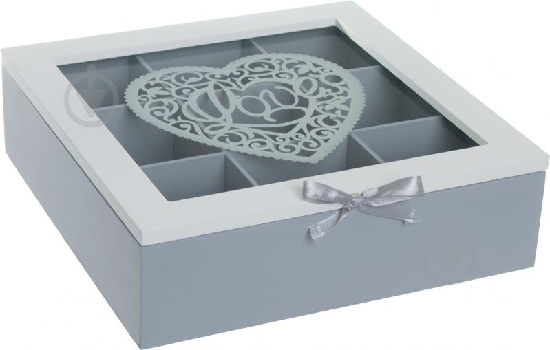 Шкатулка для чая Сердце Love DL30-16048 - фото 1