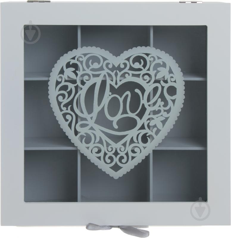 Шкатулка для чая Сердце Love DL30-16048 - фото 3