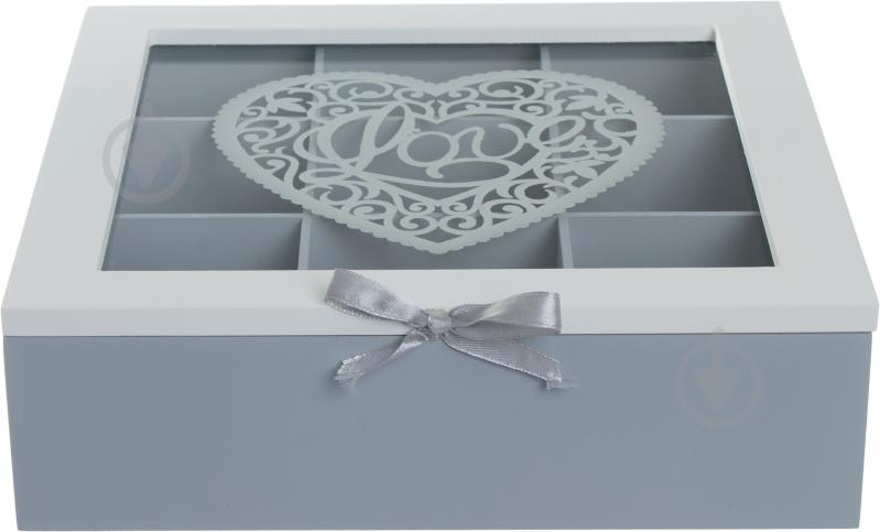 Шкатулка для чая Сердце Love DL30-16048 - фото 2