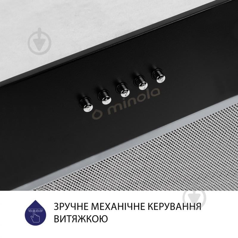 Витяжка Minola HBI 5327 BL 800 LED повновбудовувана - фото 6