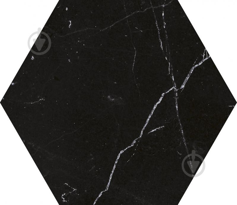 Плитка CERLAT Marquina Hex Negro 22,5х25,9 - фото 1