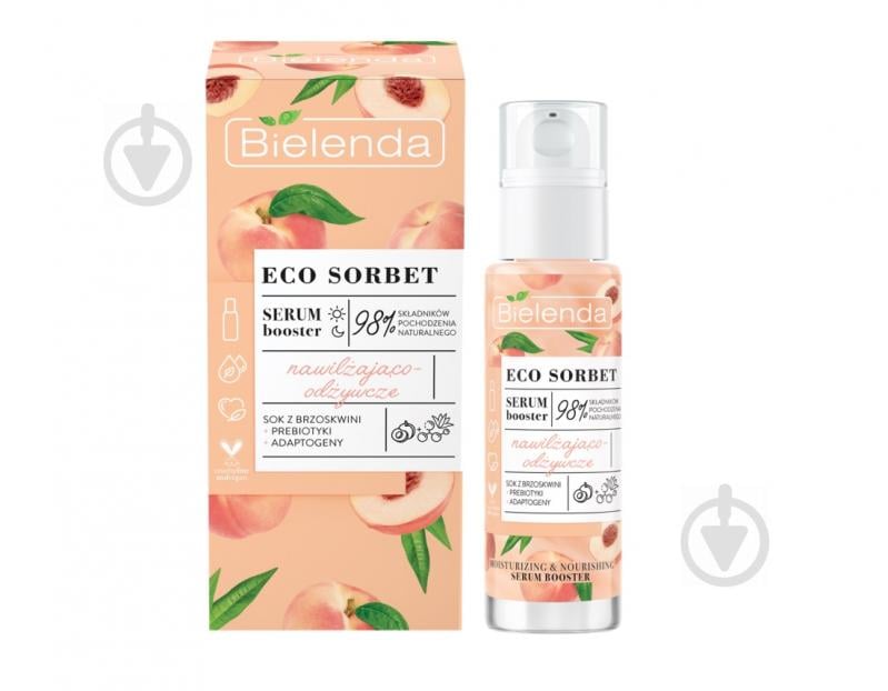 Сыворотка Bielenda Питание-увлажнение Eco Sorbet Peach 30 мл - фото 1