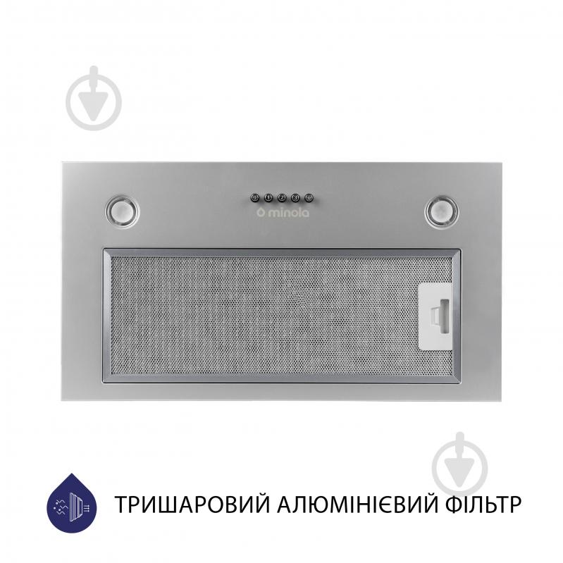 Витяжка Minola HBI 5327 GR 800 LED повновбудовувана - фото 2