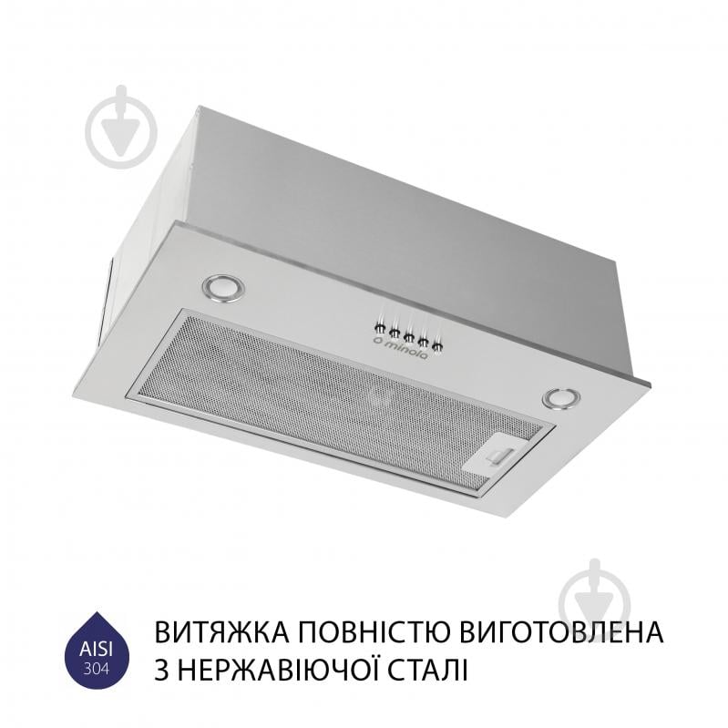 Витяжка Minola HBI 5327 I 800 LED повновбудовувана - фото 4