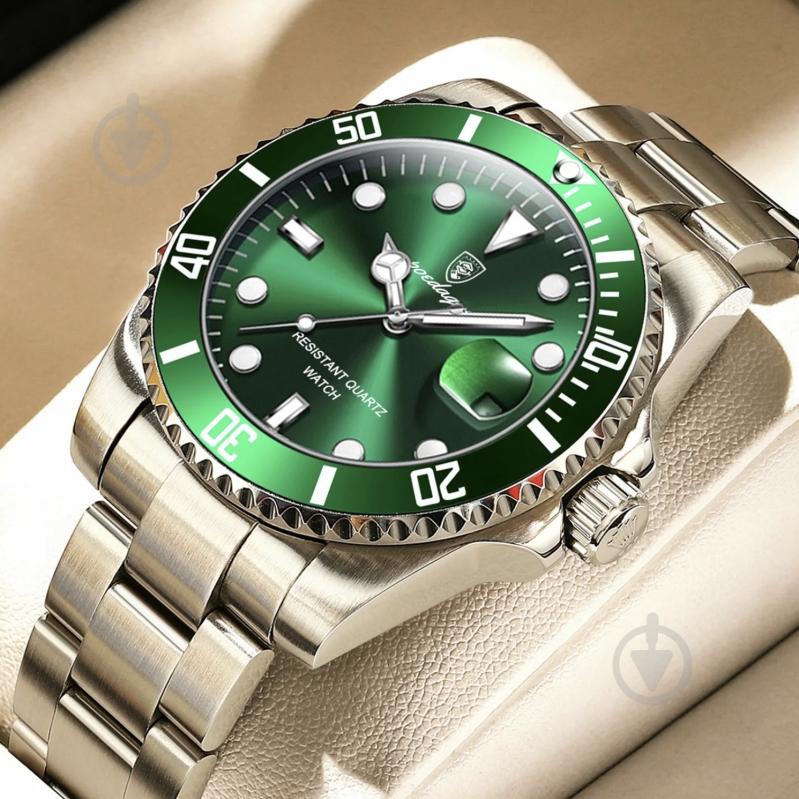 Наручные часы Olevs Poedagar silver (1949) - фото 10