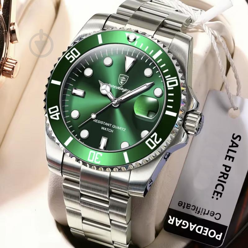 Наручные часы Olevs Poedagar silver (1949) - фото 11