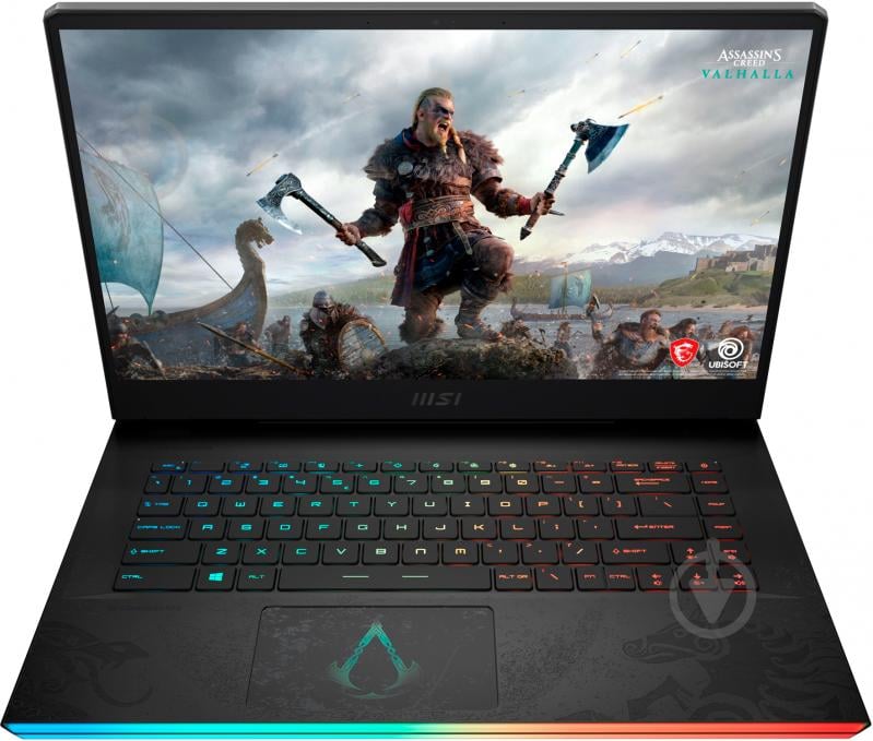 Ноутбук MSI GE66 Assassin's Creed 15,6 (GE6610SF-650UA) black/silver - фото 2