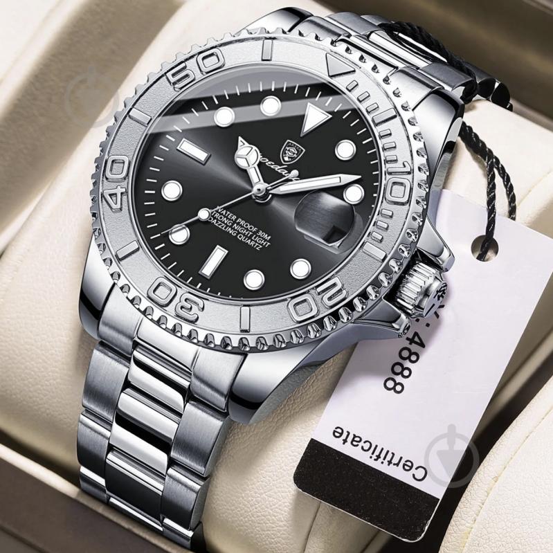 Наручний годинник Pilot Poedagar silver (1800) - фото 7