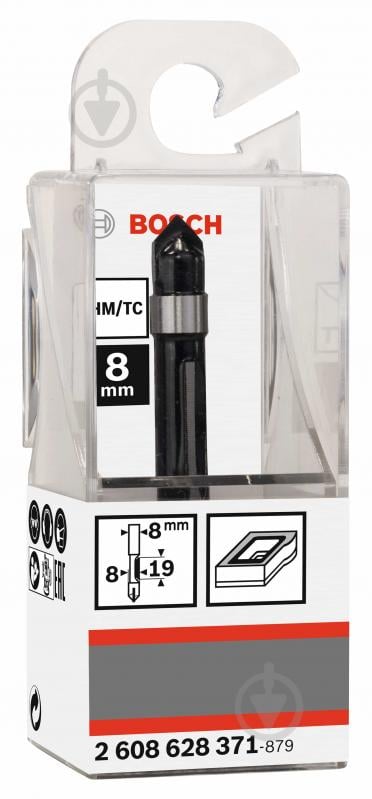 Фреза Bosch копіювальна Std S8 / D8 / L19 2608628371 - фото 2