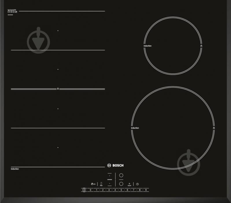 Варильна поверхня індукційна Bosch PIN 651F17E - фото 1
