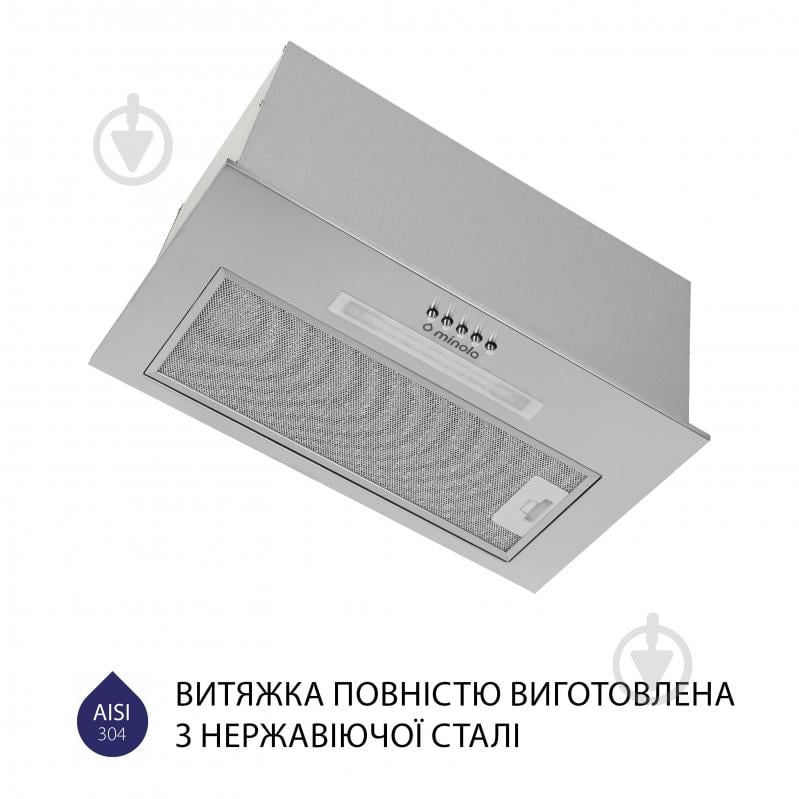 Вытяжка Minola HBI 5623 I 1000 LED полновстраиваемая - фото 4