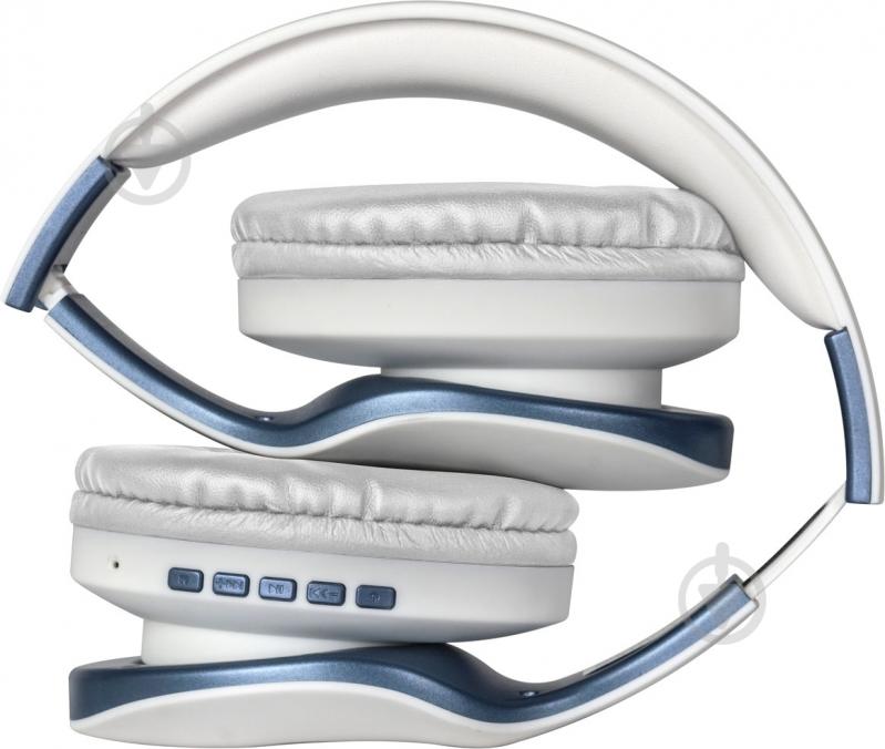 Bluetooth-гарнітура Defender FreeMotion B525 white/blue 63526 - фото 3 Bluetooth-гарнітура Defender FreeMotion B525 white/blue 63526 - фото 3
