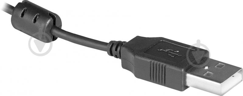 Гарнитура Defender Phoenix 875U USB black/red 63876 - фото 3