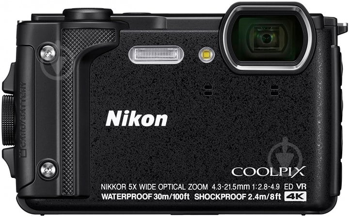 Фотокамера Nikon Coolpix W300 black - фото 1