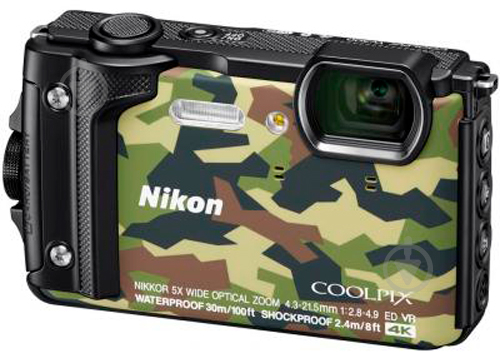 Фотокамера Nikon Coolpix W300 camouflage - фото 3