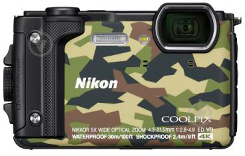 Фотокамера Nikon Coolpix W300 camouflage - фото 1