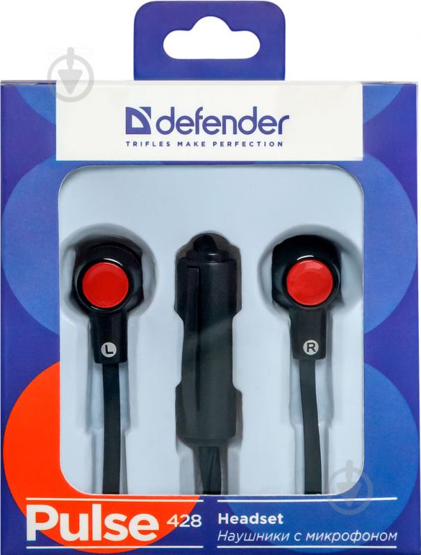 Навушники Defender Pulse 428 black 63428 - фото 3