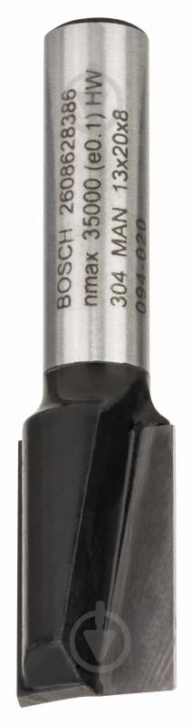 Фреза пазовая Bosch Std S8 / D13 / L20 2608628386 - фото 1