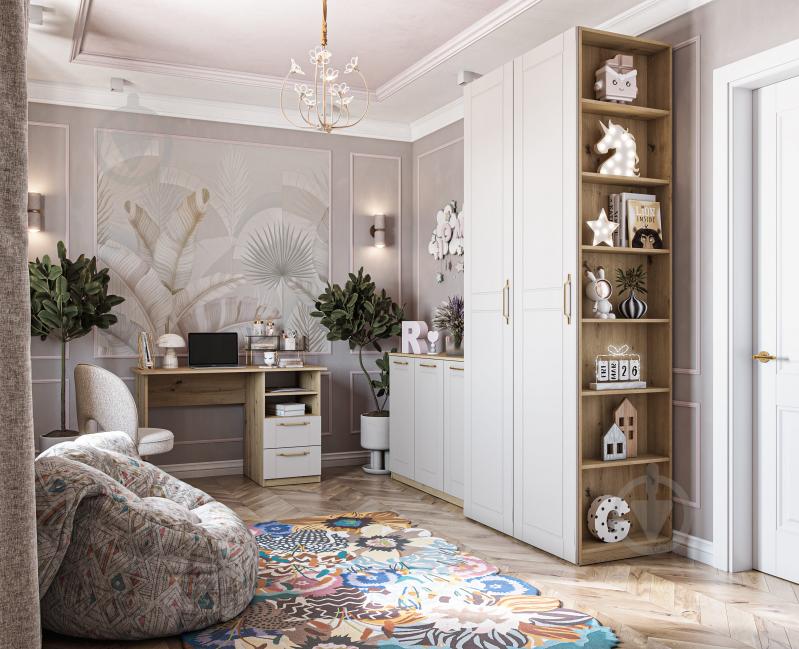 Стіл письмовий Грейд готовий комплект V1 775х1200х600 мм дуб артізан/дуб артізан - фото 2 Стіл письмовий Грейд готовий комплект V1 775х1200х600 мм дуб артізан/дуб артізан - фото 2