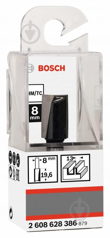 Фреза пазовая Bosch Std S8 / D14 / L20 2608628375 - фото 2 Фреза пазовая Bosch Std S8 / D14 / L20 2608628375 - фото 2