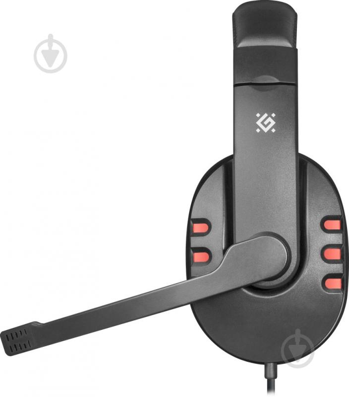 Гарнітура Defender Warhead G-160 black/red 64113 - фото 2