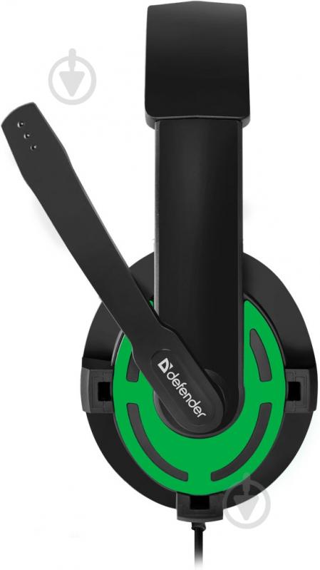Гарнитура Defender Warhead G-300 black/green 64128 - фото 3 Гарнитура Defender Warhead G-300 black/green 64128 - фото 3
