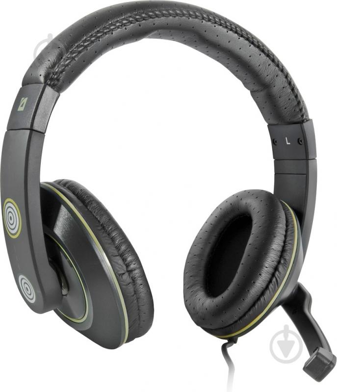 Гарнитура Defender Warhead HN-G110 Gaming black 64102 - фото 1