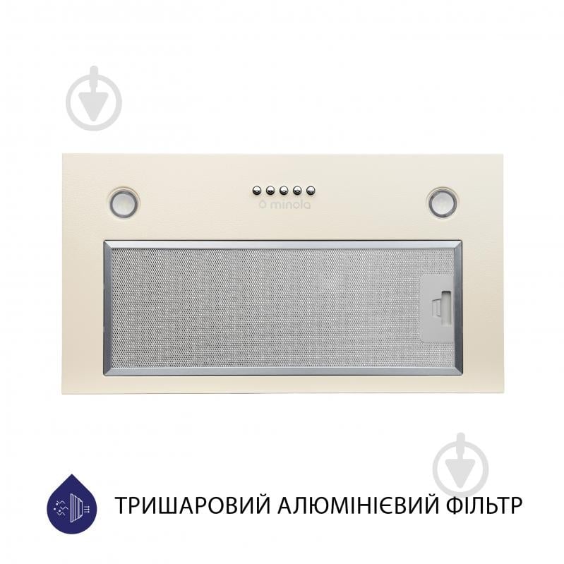 Вытяжка Minola HBI 5827 IV 1200 LED полновстраиваемая - фото 4