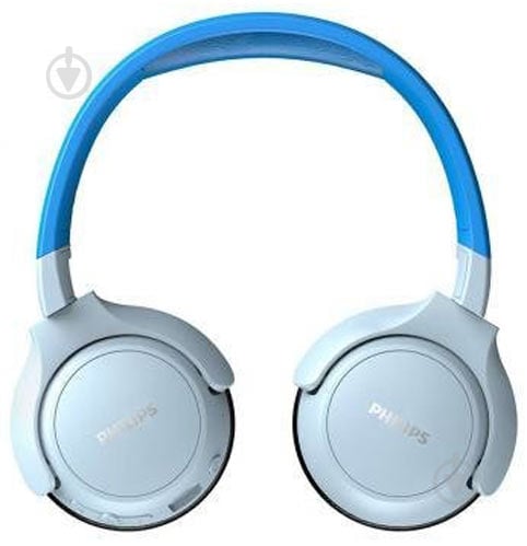 Навушники Philips Kids TAKH402 On-Ear Wireless Mic blue/black (TAKH402BL/00) - фото 5