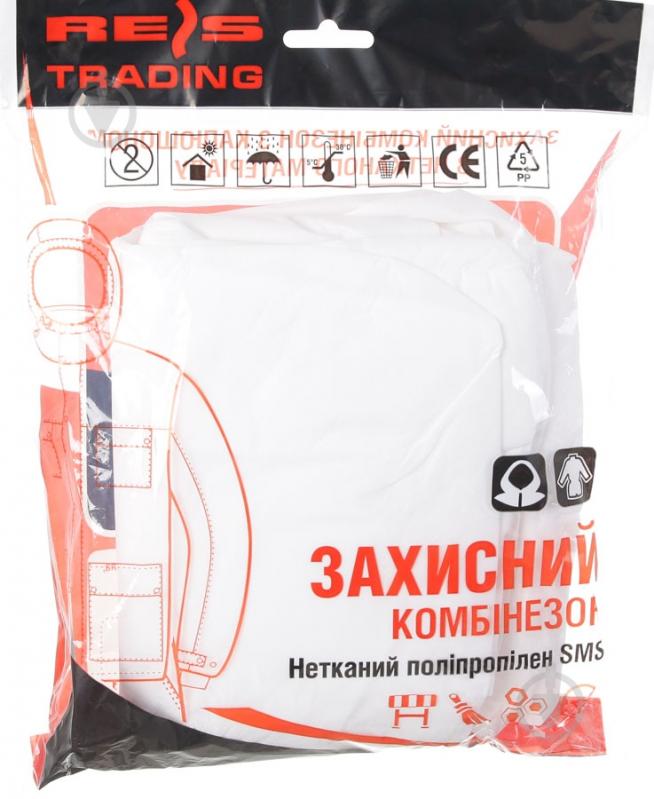 Комбинезон защитный Reis PP+microPE р. one size рост универсальный прозрачный - фото 4 Комбинезон защитный Reis PP+microPE р. one size рост универсальный прозрачный - фото 4