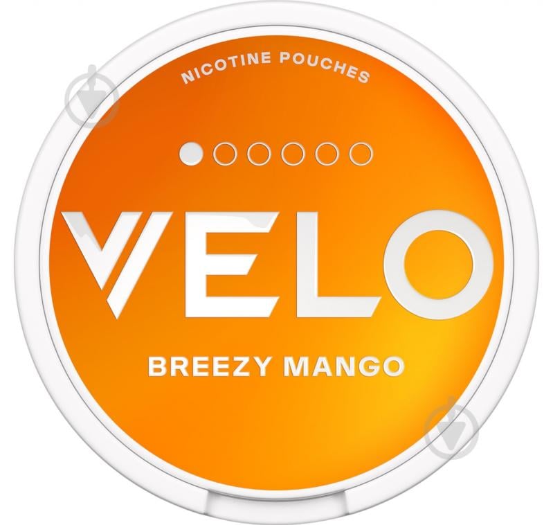 Нікотинові паучі Velo Breezy Mango - фото 1