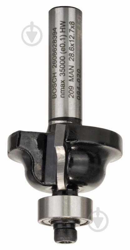 Фреза профильная Bosch B Std S8 / R4 / B8 / L12,4 2608628394 - фото 1