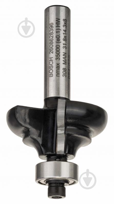Фреза профільна Bosch C Std S8 / R4,8 / B9,5 / L14 2608628396 - фото 1