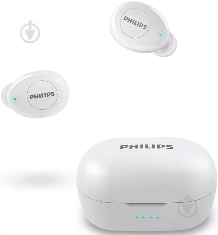 Наушники Philips TAT2205 True Wireless white (TAT2205WT/00) - фото 3