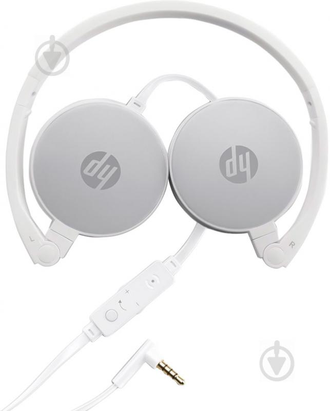 Гарнитура HP H2800 Headset white/pike silver 2AP95AA - фото 3