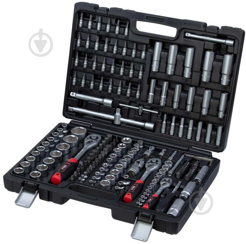 Набор насадок торцевых и биты Ultra CrV Taiwan 172 шт. 6003232 - фото 2 Набор насадок торцевых и биты Ultra CrV Taiwan 172 шт. 6003232 - фото 2