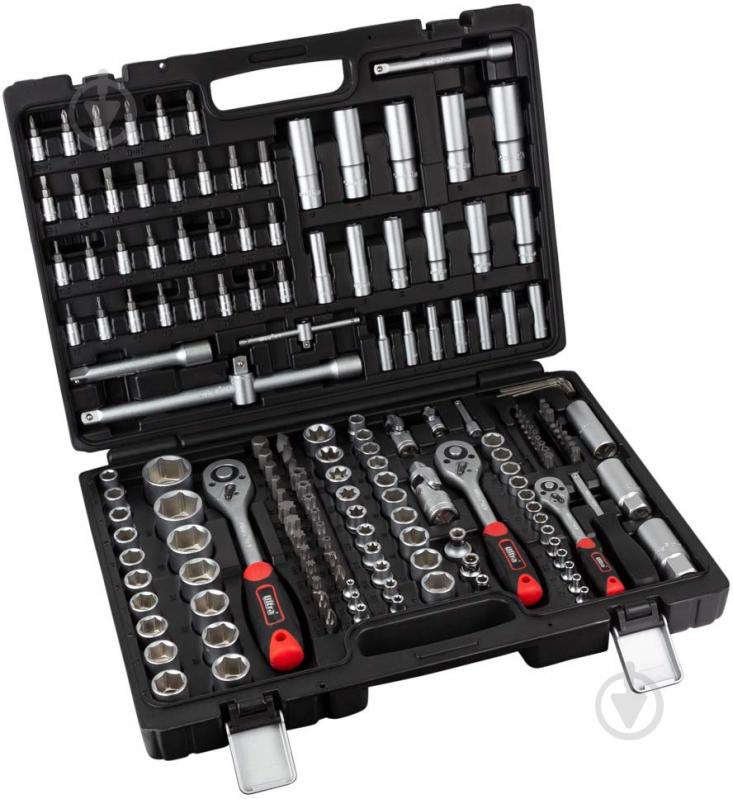 Набор насадок торцевых и биты Ultra CrV Taiwan 172 шт. 6003232 - фото 3 Набор насадок торцевых и биты Ultra CrV Taiwan 172 шт. 6003232 - фото 3