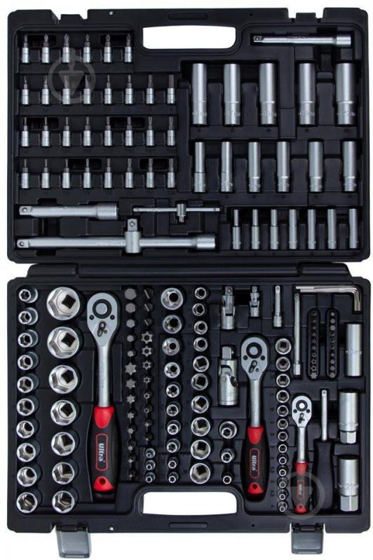 Набор насадок торцевых и биты Ultra CrV Taiwan 172 шт. 6003232 - фото 4 Набор насадок торцевых и биты Ultra CrV Taiwan 172 шт. 6003232 - фото 4